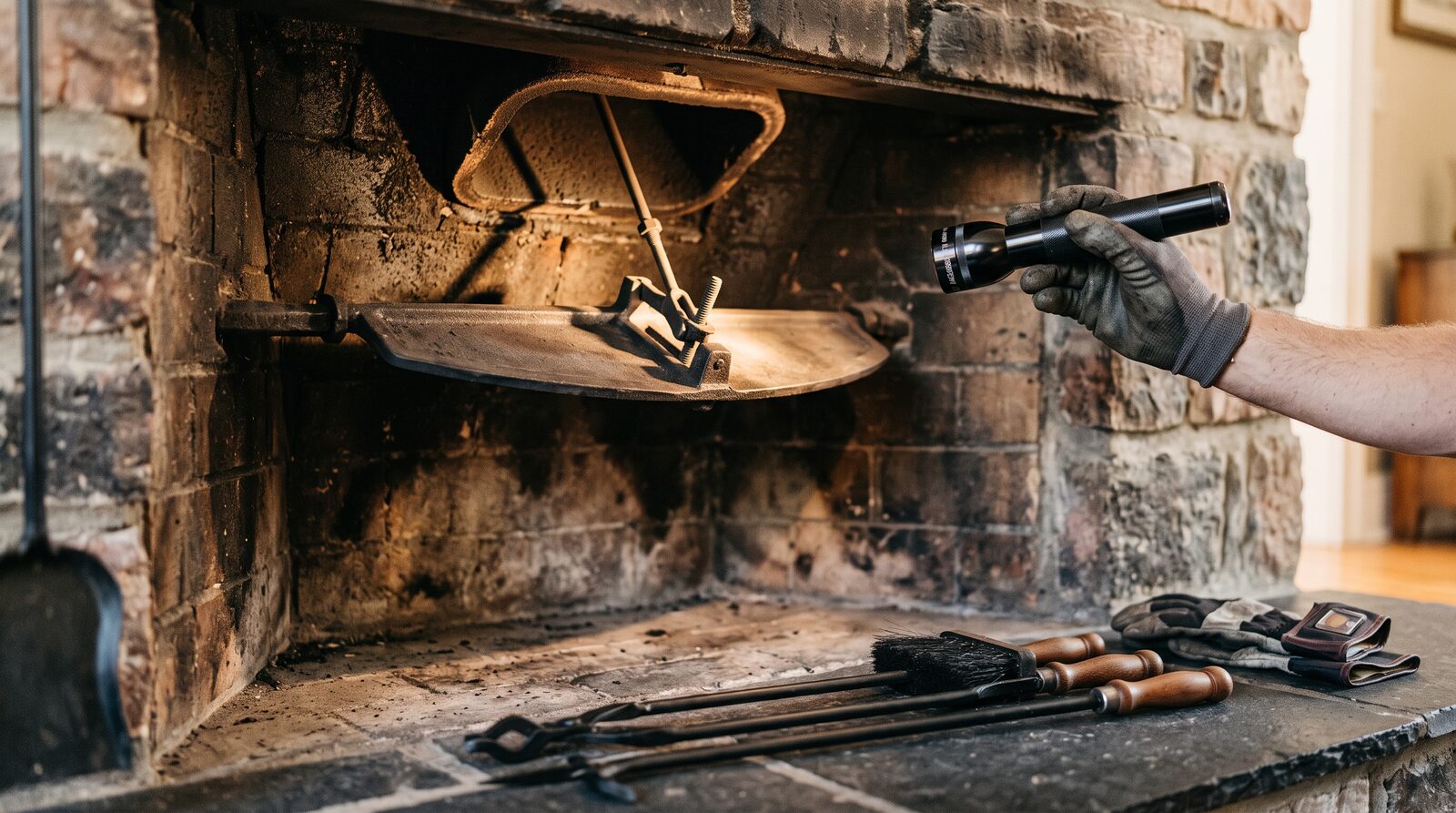 Chimney Damper Service for Draft Control and Heat Loss