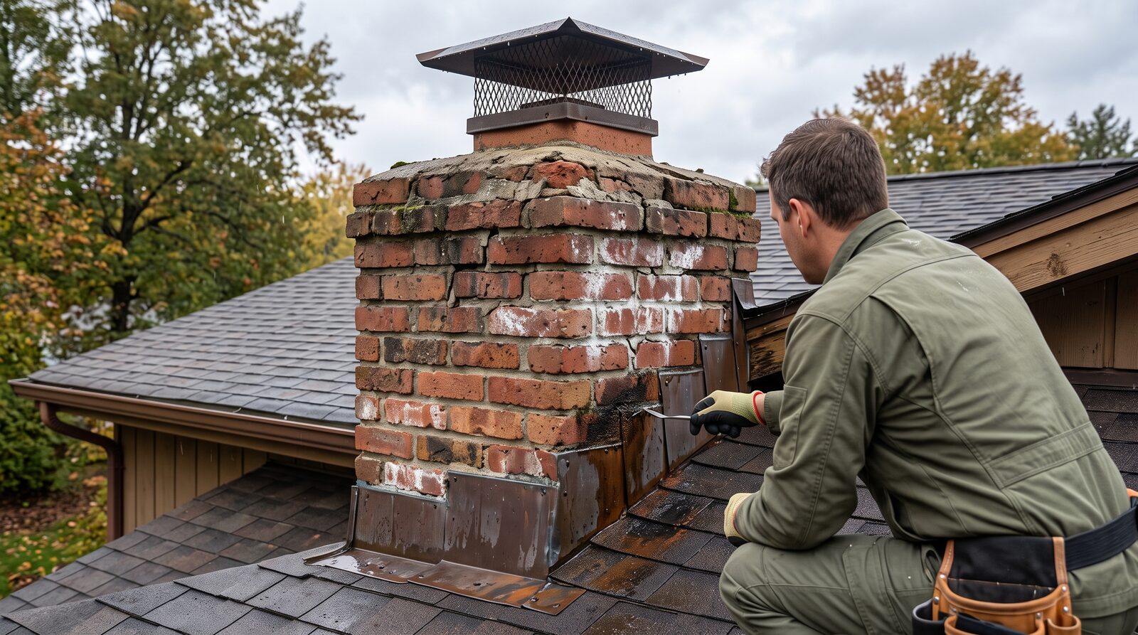 Chimney Waterproofing and Leak Tracing for Chicago Rain and Snow